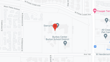 Sierra Hills in google map