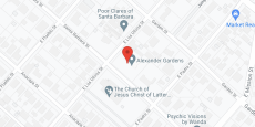 Alexander Gardens in google map