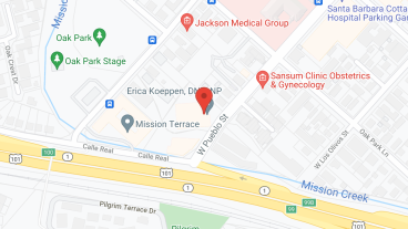 Santa Barbara Convalescent Hsp in google map