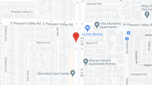 Map of the neighborhood around Shoreline Care Center