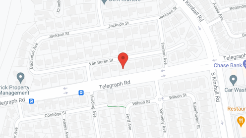 Map of the neighborhood around Home Sweet Home Care