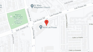 Atria Las Posas in google map