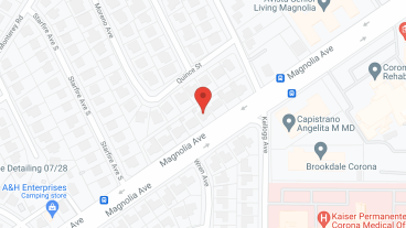 Corona Luxury Board and Care in google map