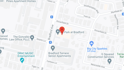 Map of the neighborhood around Ivy Park at Bradford