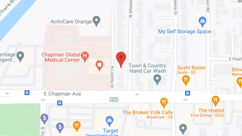 Map of the neighborhood around OC Senior Golden Care #1