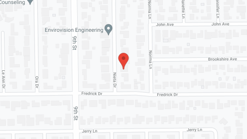 Map of the neighborhood around Crystal Leisure Home