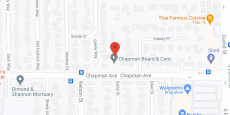 Chapman Board and Care in google map