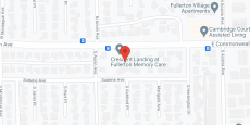 Crescent Landing at Fullerton Memory Care in google map