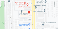 Anaheim Crown Plaza in google map