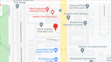 Anaheim Crown Plaza in google map