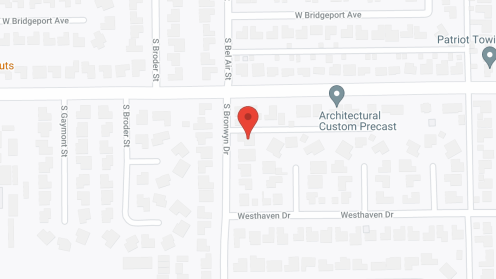 Map of the neighborhood around Bronwyn Residential Care