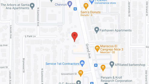 Map of the neighborhood around Espiritu Guest Home IV