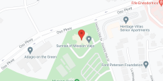 Sunrise of Mission Viejo in google map