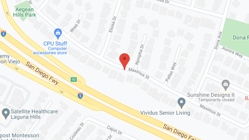 Map of the neighborhood around Casa Doctora III