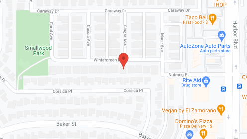 Map of the neighborhood around The Heathers - Wintergreen