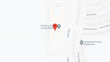 Pacifica Senior Living Menifee in google map