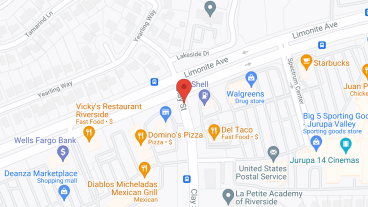 Pacifica Senior Living Riverside in google map