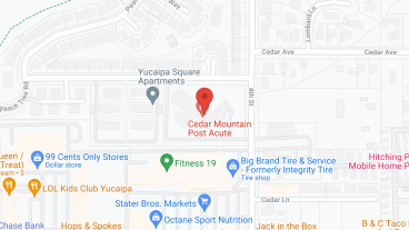 Cedar Mountain Post Acute in google map