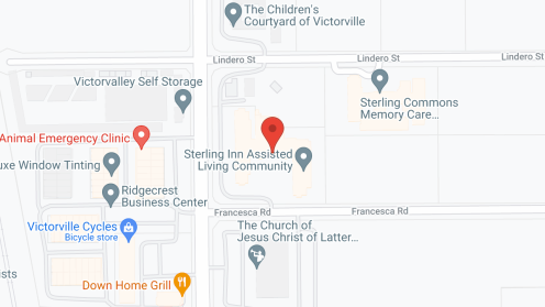 Map of the neighborhood around Sterling Inn