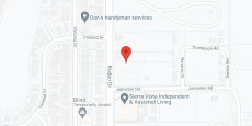 Sierra Vista Independent and Assisted Living in google map