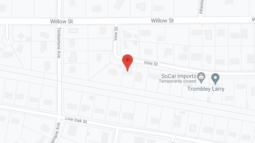 Map of the neighborhood around Vine Residential Care
