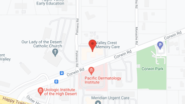 Valley Crest Memory Care in google map