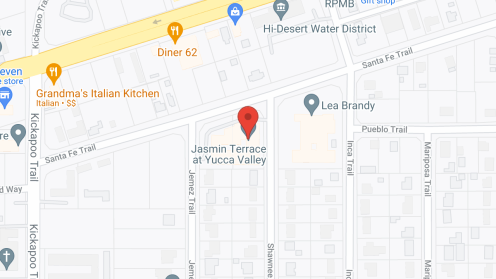 Map of the neighborhood around Santa Fe Assisted Living