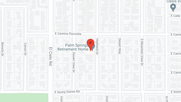Palm Springs Retirement Home in google map