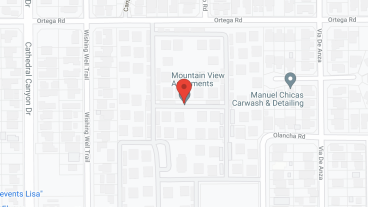 Mountain View Apartments in google map