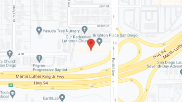 Brighton Place San Diego in google map