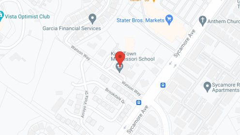 Map of the neighborhood around Shadowridge (Renovation Fall 2019)
