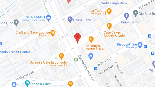 Map of the neighborhood around Rancho Verona Rest Home