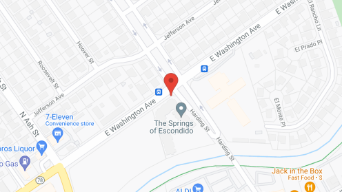 Map of the neighborhood around Holiday The Springs of Escondido