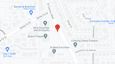 Pacifica Senior Living Encinitas in google map