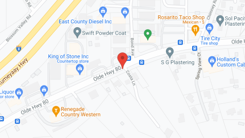 Map of the neighborhood around Independence House
