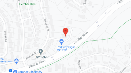 Map of the neighborhood around Judy Jones Assisted Living