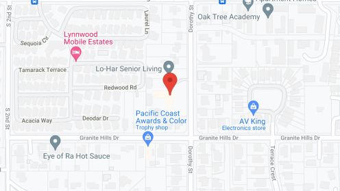 Map of the neighborhood around Lo-Har Residence