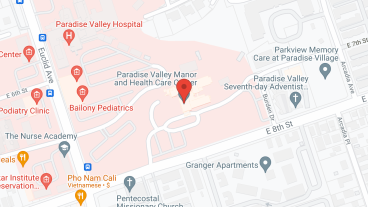 Paradise Valley Manor in google map