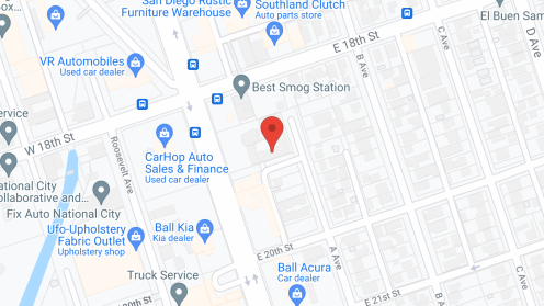Map of the neighborhood around Hillcrest Manor Sanitarium