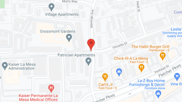 Grossmont Gardens in google map