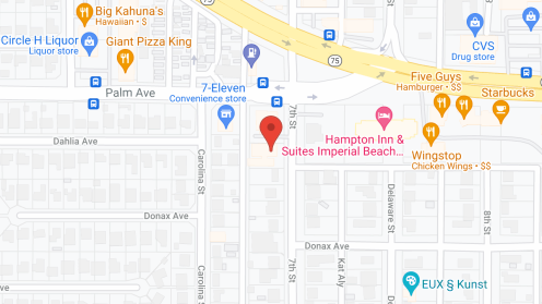 Map of the neighborhood around Sun and Sea