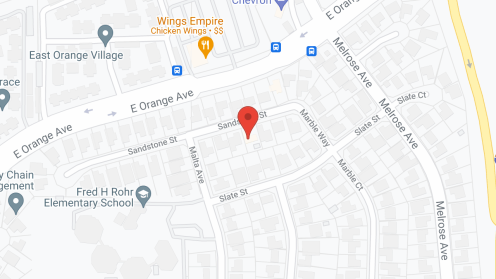 Map of the neighborhood around Valentine Boarding Care