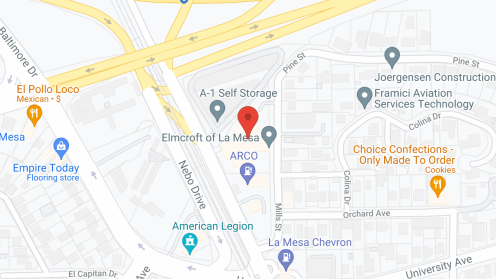 Map of the neighborhood around Grossmont Gardens Memory Care