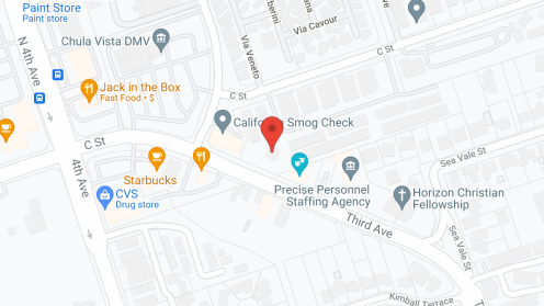 Map of the neighborhood around Canterbury Court