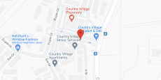 Country Village Apartments in google map