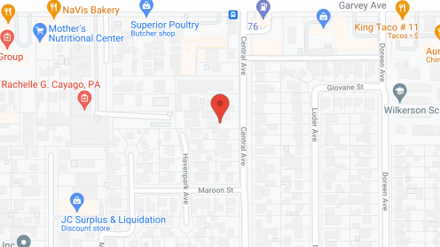 Map of the neighborhood around Holy Care Home Center