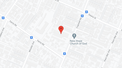 Map of the neighborhood around Flamingo Garden Inc