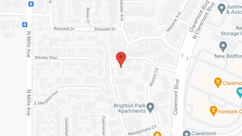 Map of the neighborhood around Brighton Park Apartments