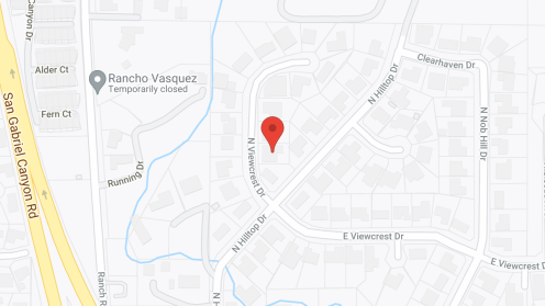 Map of the neighborhood around Viewcrest Resort