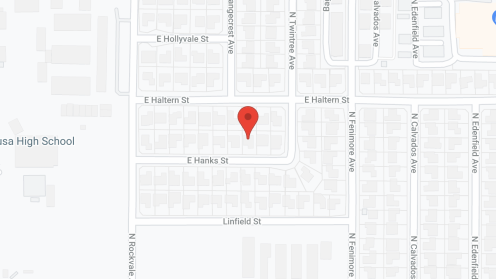 Map of the neighborhood around Loving Care Home